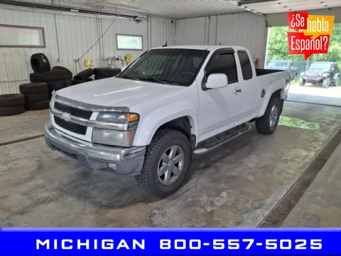 White 2011 Chevrolet Colorado 2LT for sale in Michigan Center, MI