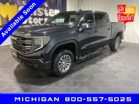 Gray 2023 GMC Sierra 1500 AT4 for sale in Michigan Center, MI