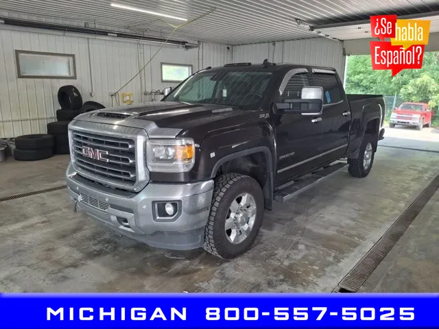Gray 2018 GMC Sierra 2500HD SLT for sale in Michigan Center, MI