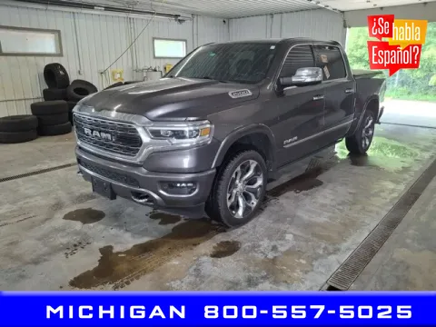 Gray 2022 Ram 1500 Limited for sale in Michigan Center, MI