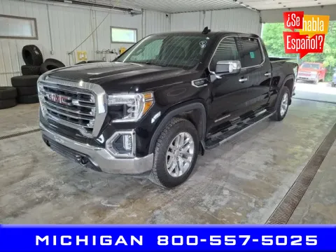 Black 2019 GMC Sierra 1500 SLT for sale in Michigan Center, MI