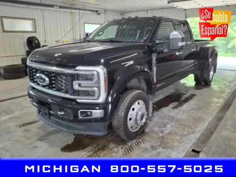 Black 2024 Ford F-450SD Platinum for sale in Michigan Center, MI
