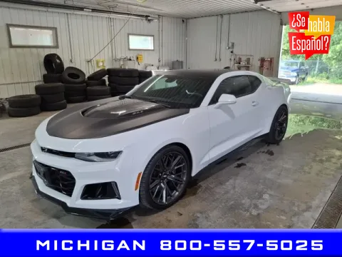 White 2019 Chevrolet Camaro ZL1 for sale in Michigan Center, MI