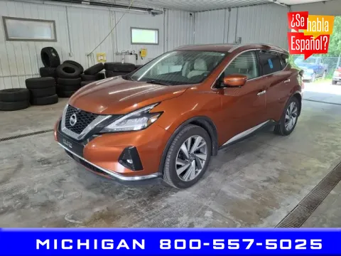 Orange 2019 Nissan Murano for sale in Michigan Center, MI