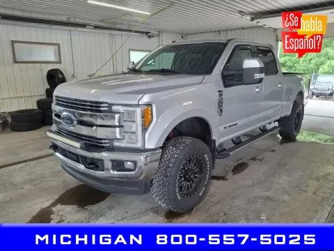 Silver 2017 Ford F-250SD Lariat for sale in Michigan Center, MI