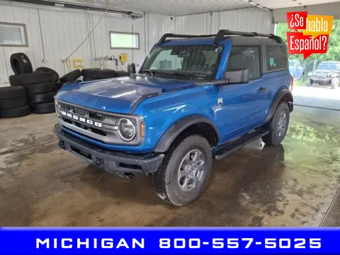 Blue 2024 Ford Bronco Big Bend for sale in Michigan Center, MI