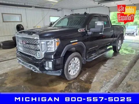 Black 2020 GMC Sierra 2500HD Denali for sale in Michigan Center, MI