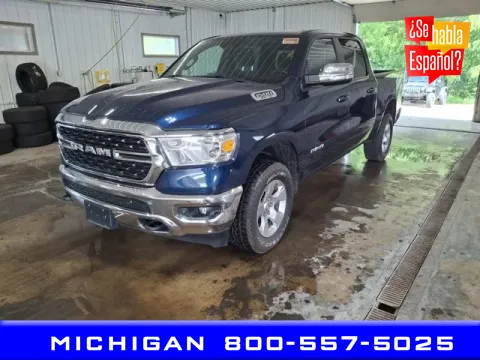 Blue 2022 Ram 1500 Big Horn/Lone Star for sale in Michigan Center, MI