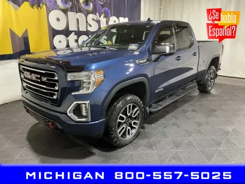 Blue 2019 GMC Sierra 1500 AT4 for sale in Michigan Center, MI