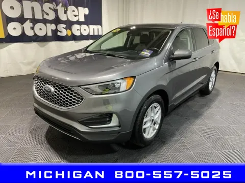 Gray 2024 Ford Edge SEL for sale in Michigan Center, MI