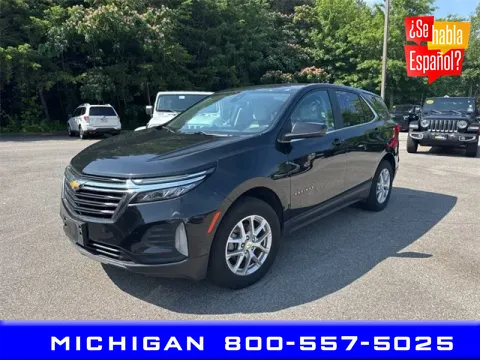 Black 2024 Chevrolet Equinox LT for sale in Michigan Center, MI