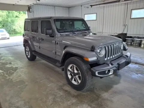 Another view of 2022 Jeep Wrangler Unlimited Sahara for sale in Michigan Center, MI at Monster Motors - Jackson, MI