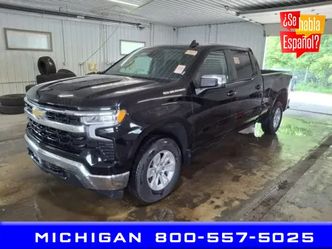 Black 2023 Chevrolet Silverado 1500 LT for sale in Michigan Center, MI