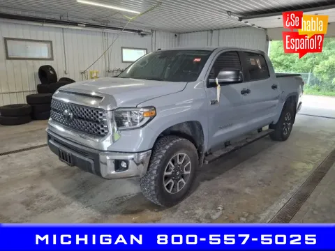 Gray 2018 Toyota Tundra SR5 for sale in Michigan Center, MI