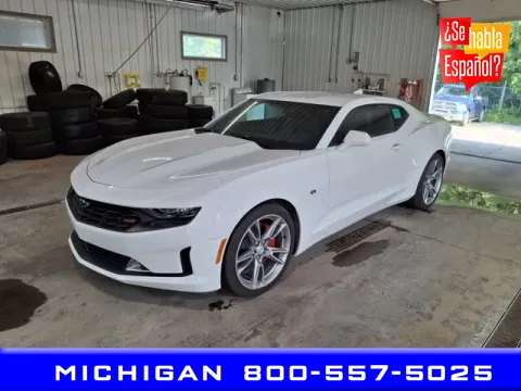 White 2024 Chevrolet Camaro LT for sale in Michigan Center, MI