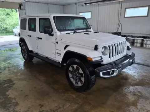 Another view of 2022 Jeep Wrangler Unlimited Sahara for sale in Michigan Center, MI at Monster Motors - Jackson, MI