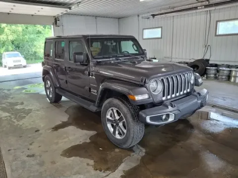 Another view of 2021 Jeep Wrangler Unlimited Sahara for sale in Michigan Center, MI at Monster Motors - Jackson, MI