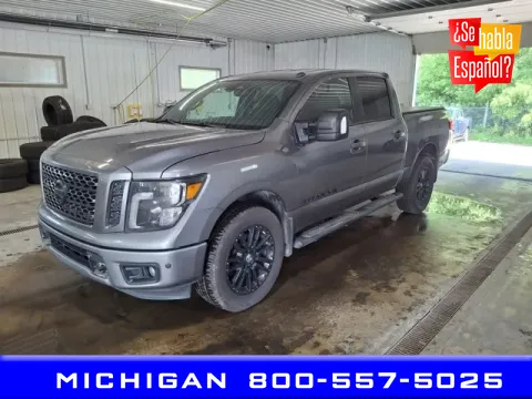 Gray 2018 Nissan Titan SV for sale in Michigan Center, MI