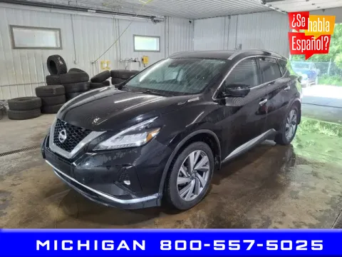 Black 2021 Nissan Murano SL for sale in Michigan Center, MI