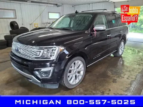 Black 2019 Ford Expedition Platinum for sale in Michigan Center, MI