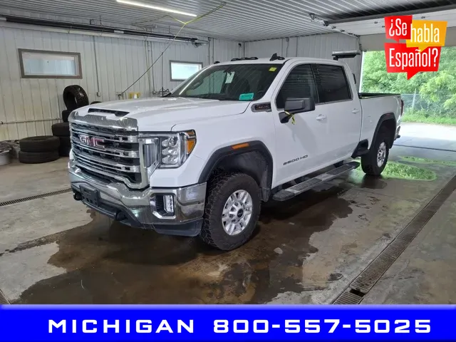 White 2023 GMC Sierra 2500HD SLE for sale in Michigan Center, MI