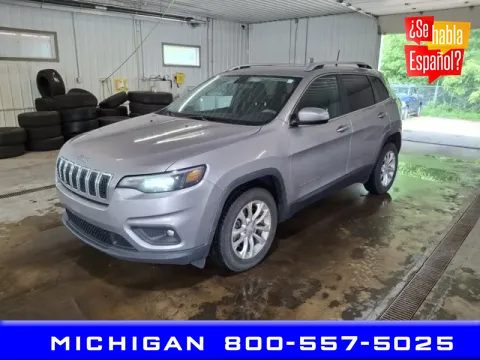 Silver 2019 Jeep Cherokee Latitude for sale in Michigan Center, MI