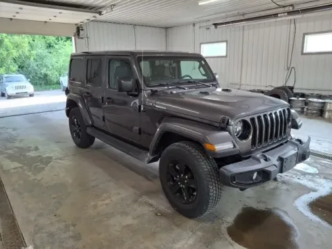 Another view of 2022 Jeep Wrangler Unlimited Sahara Altitude for sale in Michigan Center, MI at Monster Motors - Jackson, MI