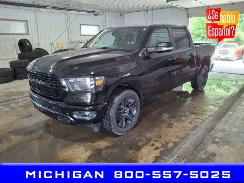 Black 2020 Ram 1500 Big Horn/Lone Star for sale in Michigan Center, MI