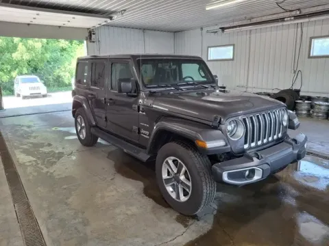 Another view of 2021 Jeep Wrangler Unlimited Sahara for sale in Michigan Center, MI at Monster Motors - Jackson, MI