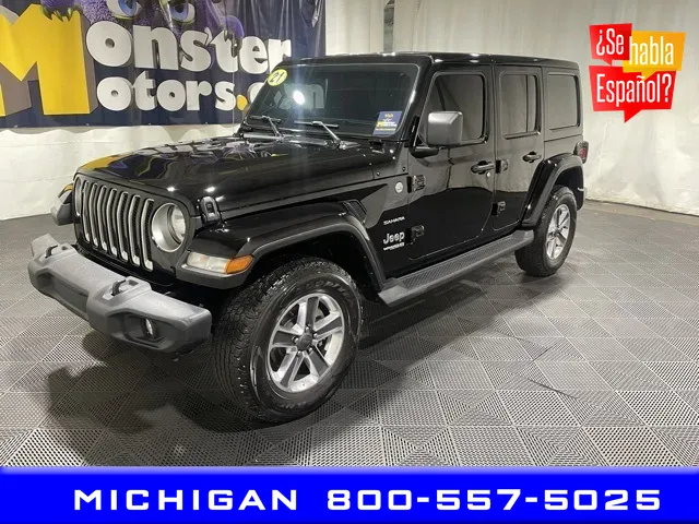 2021 Jeep Wrangler Unlimited Sahara for sale in Michigan Center, MI