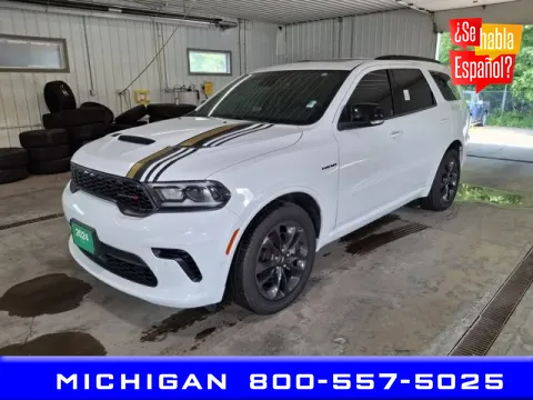 White 2024 Dodge Durango R/T Plus for sale in Michigan Center, MI