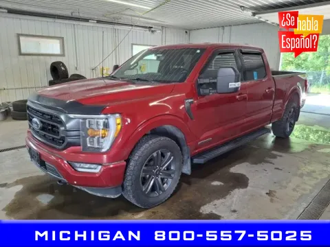 Red 2022 Ford F-150 for sale in Michigan Center, MI