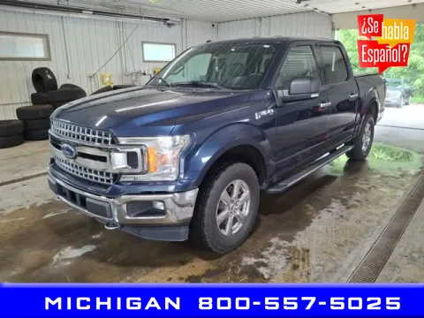 Blue 2018 Ford F-150 XLT for sale in Michigan Center, MI