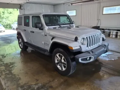 Another view of 2023 Jeep Wrangler Sahara for sale in Michigan Center, MI at Monster Motors - Jackson, MI
