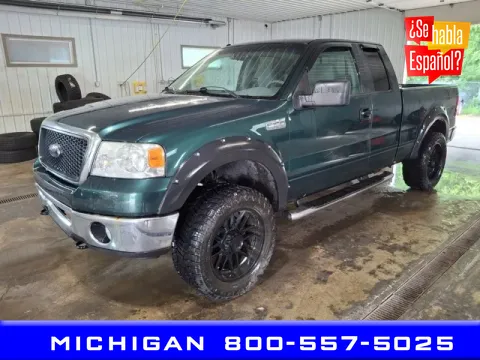 Green 2007 Ford F-150 XLT for sale in Michigan Center, MI
