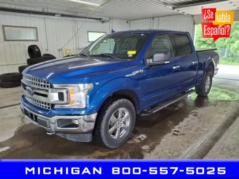 Blue 2018 Ford F-150 XLT for sale in Michigan Center, MI