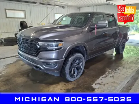 Gray 2022 Ram 1500 Limited for sale in Michigan Center, MI