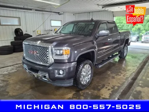 Gray 2016 GMC Sierra 2500HD Denali for sale in Michigan Center, MI