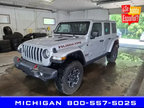 Silver 2023 Jeep Wrangler Rubicon for sale in Michigan Center, MI