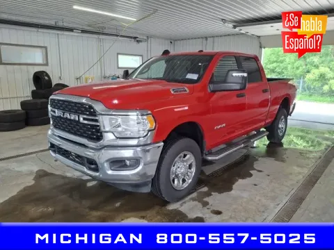 Red 2024 Ram 2500 Big Horn for sale in Michigan Center, MI