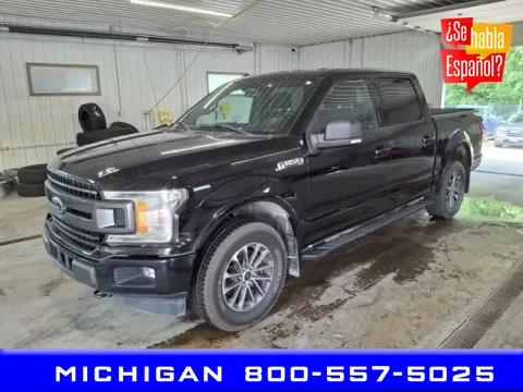 Black 2018 Ford F-150 XLT for sale in Michigan Center, MI