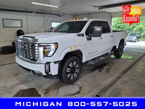 White 2024 GMC Sierra 2500HD Denali for sale in Michigan Center, MI