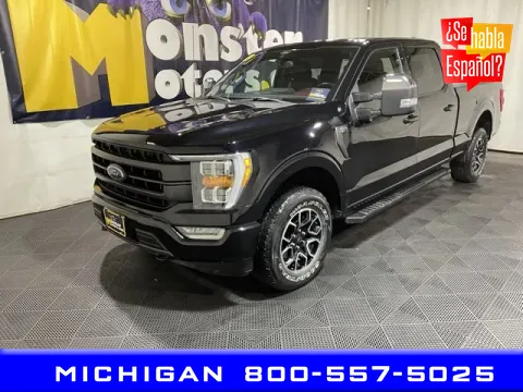 Black 2022 Ford F-150 Lariat for sale in Michigan Center, MI