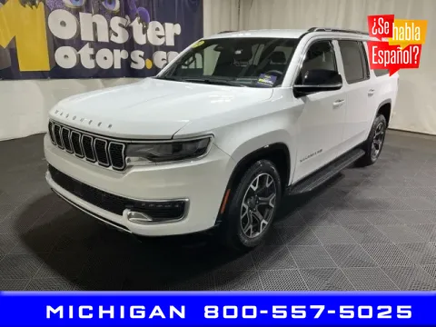 White 2024 Jeep Wagoneer L Series III for sale in Michigan Center, MI