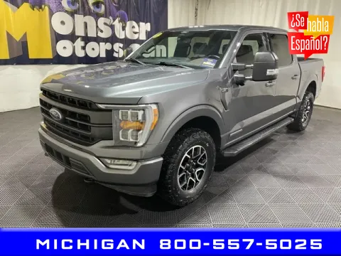 Gray 2022 Ford F-150 Lariat for sale in Michigan Center, MI