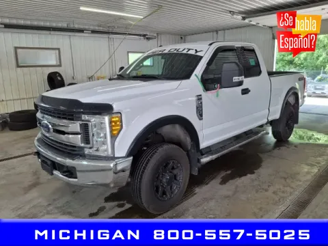 White 2017 Ford F-250SD XLT for sale in Michigan Center, MI