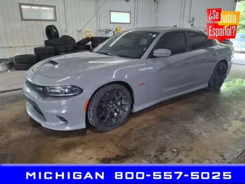Gray 2018 Dodge Charger R/T Scat Pack for sale in Michigan Center, MI