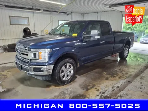 Blue 2018 Ford F-150 XLT for sale in Michigan Center, MI