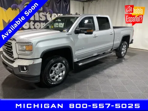 Silver 2017 GMC Sierra 2500HD SLE for sale in Michigan Center, MI