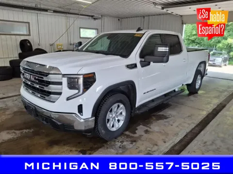 White 2022 GMC Sierra 1500 SLE for sale in Michigan Center, MI